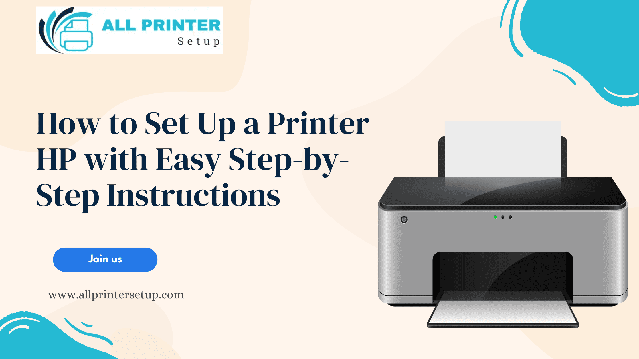 how to setup a printer hp